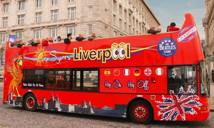 Liverpool city sights,Hop On Hop Off Guided City Tour For Two Adults Or Family Of Five With Liverpool City Sights Up To 50 Off Frugl