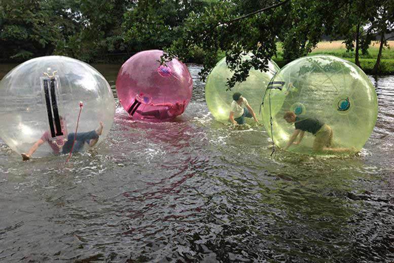 Water zorbing deals